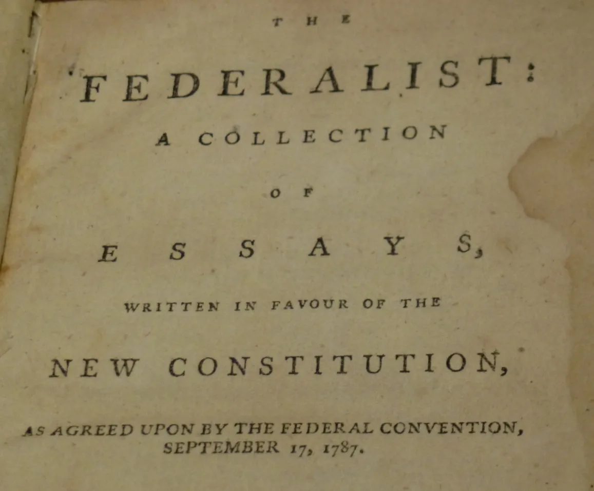federalist paper 10 assignment