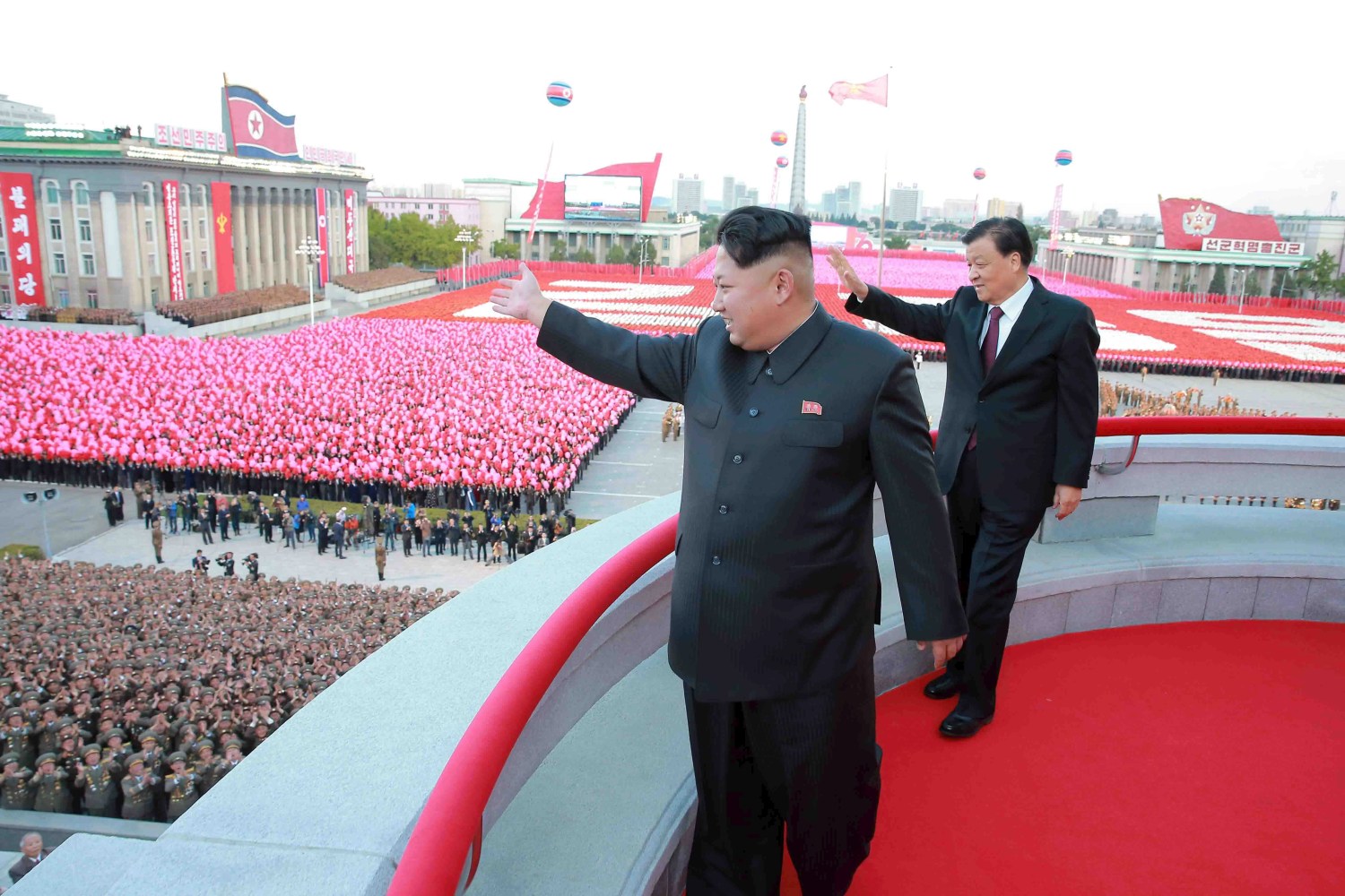 North Koreans forced to celebrate 70th anniversary of 'victory' in