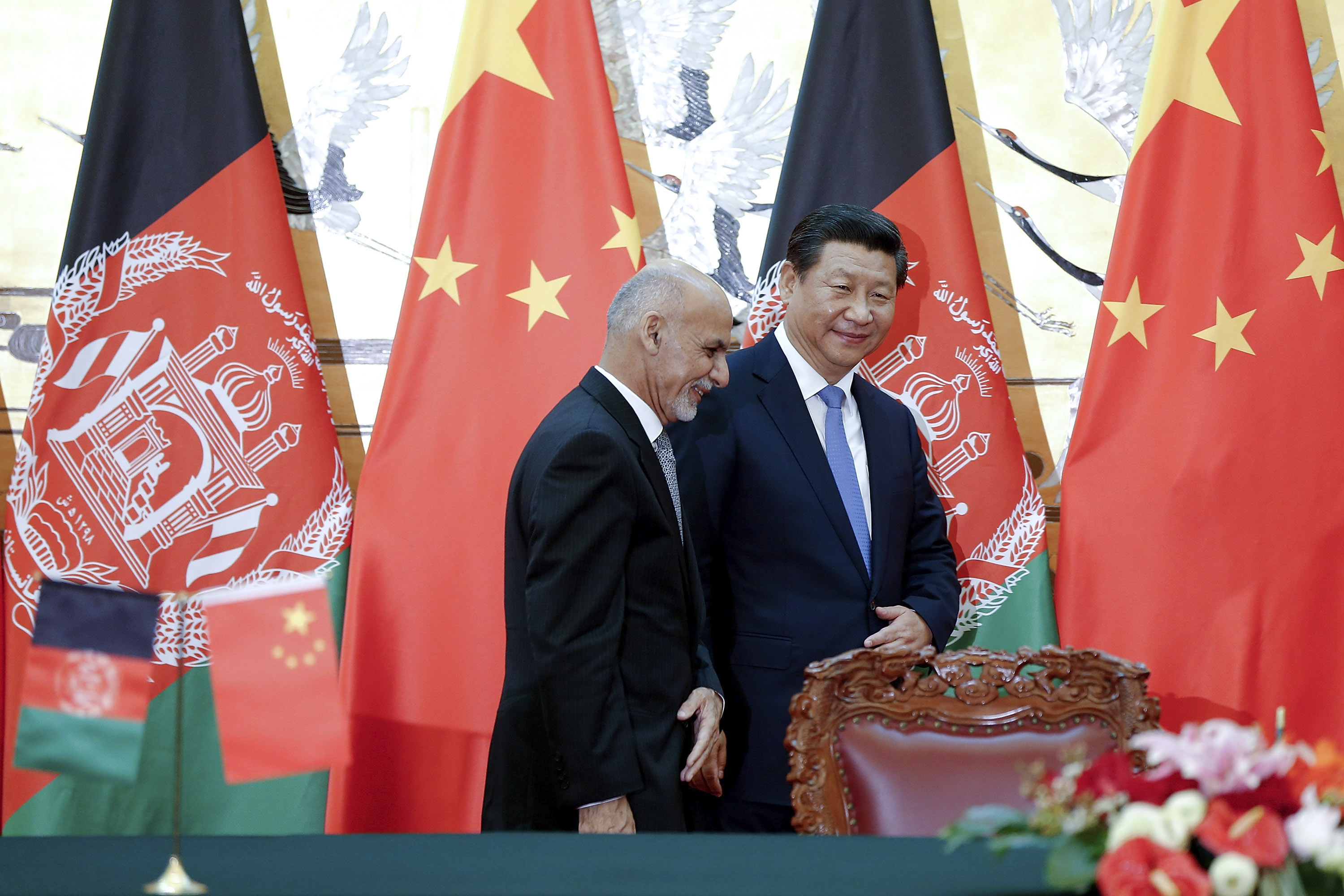 China stance deals on afghanistan