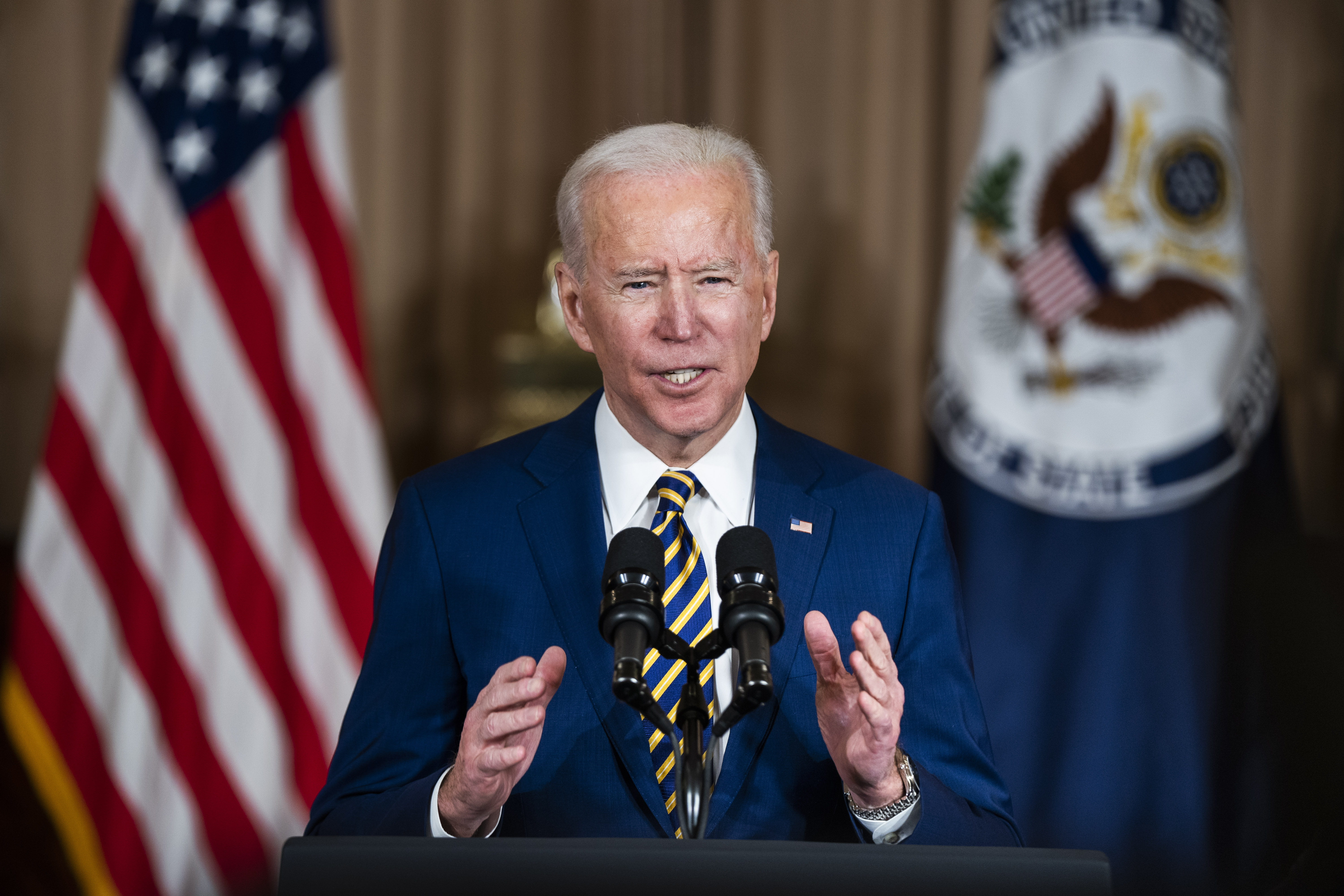 the halls: Brookings experts analyze President Biden's foreign speech