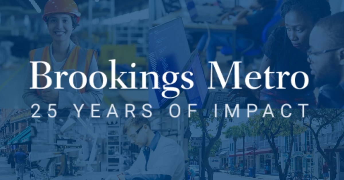 Brookings Metro Staff & Experts