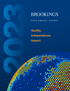Brookings FY23 Annual Report Cover