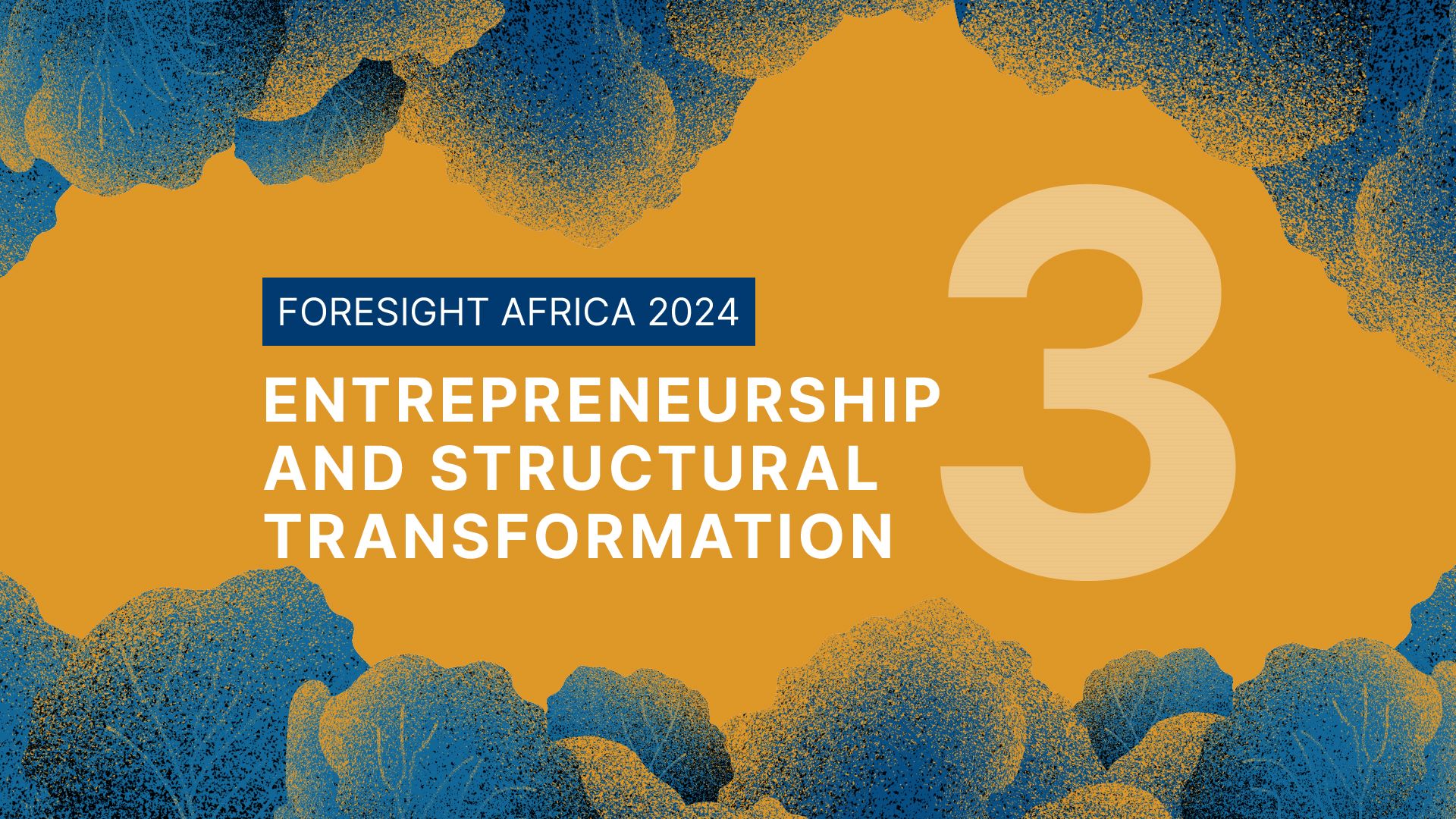 Entrepreneurship and structural transformation Foresight Africa 2024