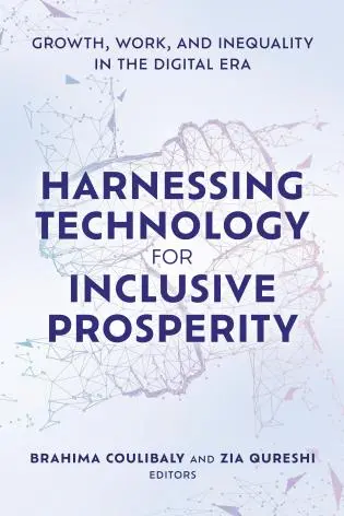 Book cover for "Harnessing Technology for Inclusive Prosperity: Growth, Work, and Inequality in the Digital Era"