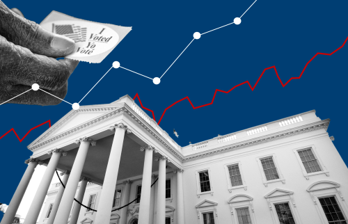 election indicators graphic illustration