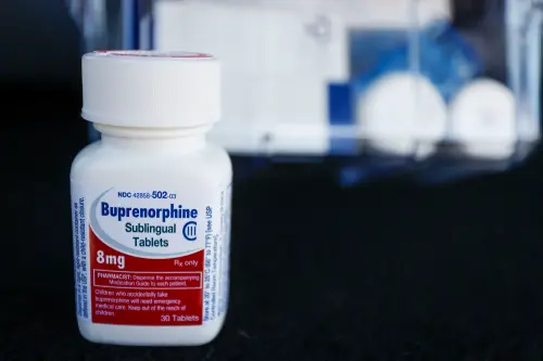 Buprenorphine is displayed inside an Ocala Fire Rescue truck parked at Beacon Point