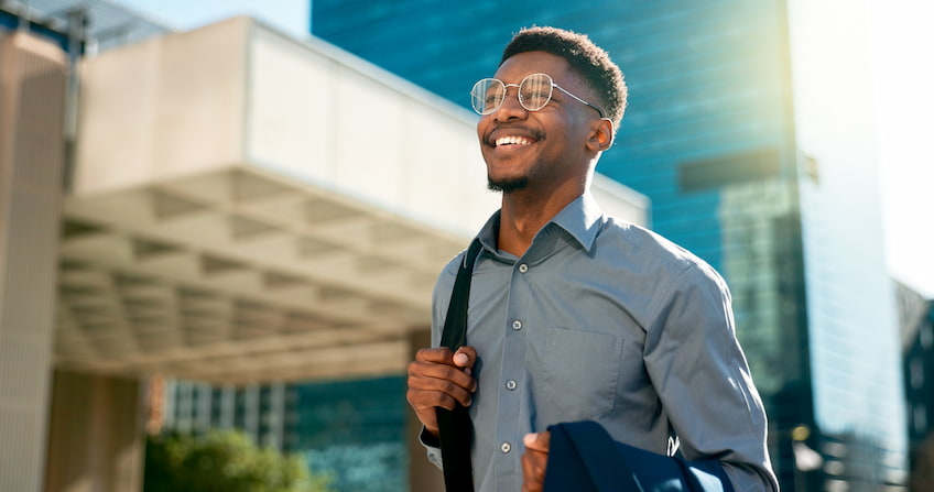 Black businessman